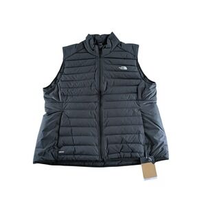 The North Face Belleview Stretch Down Vest Womens 3XL Black NF0A7UKBJK3 600-Fill